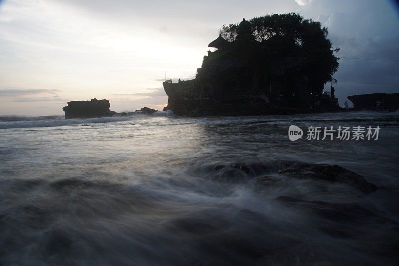 Tanah lot海滩景观